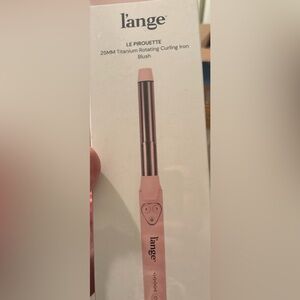 Sealed NIB L’ange Le Pirouette 25mm Rotating Curling Iron Blush Titanium
